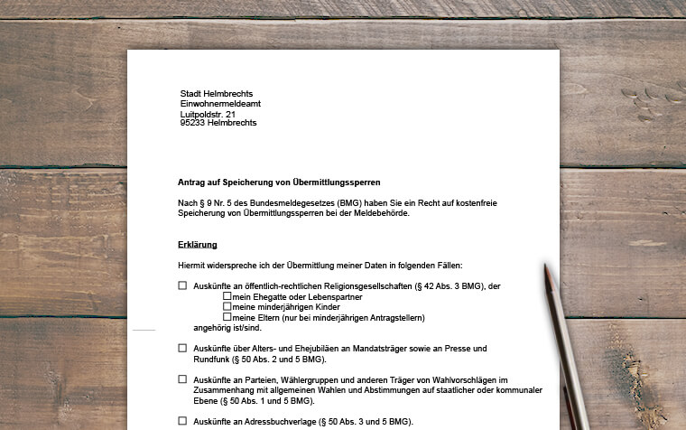 Formulare zum Download Stadt Helmbrechts Formulare zum Download Stadt Helmbrechts