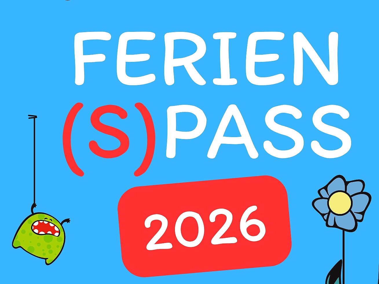 Ferienpass 2026 Deckblatt des Ferienpasses 2026 des Landkreises Hof